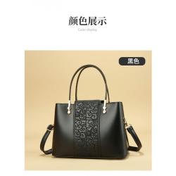 Women's Red Wedding Bag Large Capacity New Fashion Style for Happy Bride Advanced Feeling Handbag