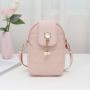 Women's Casual Korean Version Red Envelope Joker Bag Ladies Bag with Embroidered Mobile Phone Pocket Portable Wholesale Fashion