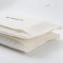Promotional Velvet Envelope Gift Pouch Luxury High End Perfume Facemask Packaging Envelope Cosmetic Bag