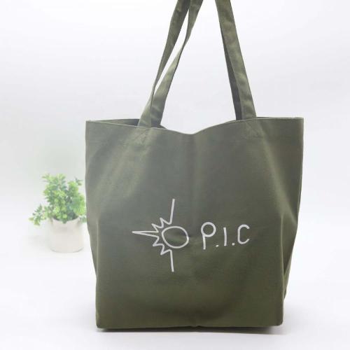 Custom Logo Printed Large Canvas Cotton Tote Bag For Shopping Organic Canvas Cloth Shopping Bag