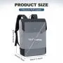 2024 high quality fashion eco-friendly design bags 100% recycled PET portable college bag laptop backpack unisex with USB port