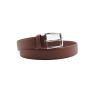 Customized no scratch casual reversible jean belts PU alloy prong belts
