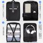 Double-Layer Hard Shell EVA Computer Bag Stereo Shoulder Bag Anti-Theft Combination Lock Waterproof Laptop Backpacks