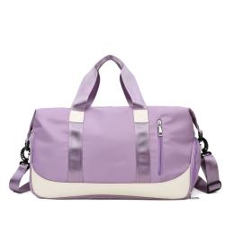 Fitness Travel Duffle Bag Portable Dry And Wet Separation Sports Weekend Shoulder Tote Gym Bag
