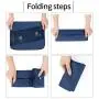 guangdong factory customize pretty design water proof strong travel compression packing cube set for suitcase