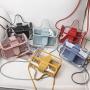 Ladies Transparent Jelly Bag ladies handbag women's bag factory wholesale Korean style female shoulder crossbody bags