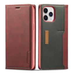 Custom leather flip phone case card holder phone back card holder leather mobile phone case