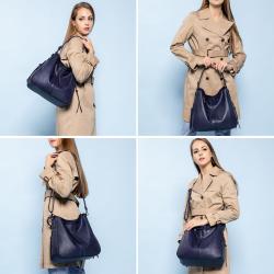 Lovevook Realer OEM ODM custom logo PU leather hobo bags women shoulder crossbody bag  large capacity totes bags for women