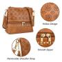 2024 summer new square hollow shoulder bag fashion custom leather bag ladies luxury simple satchel