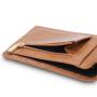 Vintage leather slim men wallet RFID blocking  men wallet  PU leather
