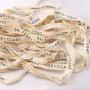 Custom Logo Printed Ribbon String Thread Cotton String