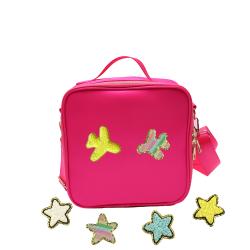 Keymay Custom Personalised Kids School Lunch Box Shoulder Bag Adults Waterproof Nylon Lunch Cooler Bag Insulated Lunch Bag