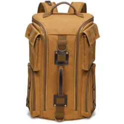 XL098 Retro Canvas American Style Computer Bag Large Capacity Shoulder Bag Anti Water Fashion Students Outdoor Backpack