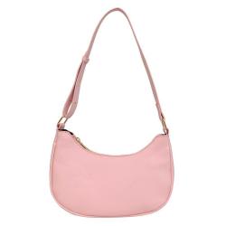 ZX017 New Style Underarm Bag Women Shoulder Strap Handbag Zipper Soft PU Leather Handbag Tote Shoulder Bag Saddle Bag For Women