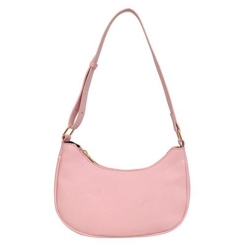 ZX017 New Style Underarm Bag Women Shoulder Strap Handbag Zipper Soft PU Leather Handbag Tote Shoulder Bag Saddle Bag For Women