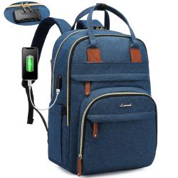 LOVEVOOK Hot Sale Waterproof Anti-Theft Travel Fashion Teenager's Bookbag School Casual Daypack Laptop Backpack with USB Port