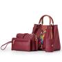 Factory Direct Wholesale Sac A Main Femme Women Tote Bag Durable  Pcs Set Bags Handbags For Women