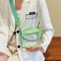 2023 New style summer transparent crossbody bag women shoulder bag PVC clear bag