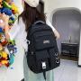 ZR838 Girls Schoolbag New Fashion Nylon Waterproof Backpack Custom Logo High Quality Schoolbag Travel Student Zipper Laptop Bag