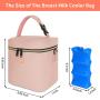 Wholesale Portable Baby Cooler Breastmilk Storage Bag Breast Milk Bottle Insulated Breastmilk Cooler Bag with Ice Pack Food