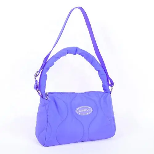 CHANGRONG Custom Women's Luxury handbag Quilted Puffer Nylon Shoulder Bag