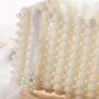Custom Acrylic resin pearl Beaded Handbags Handmade Weave Crystal Pearl Mini Tote Bags Evening Bags for Women 2024