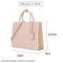 Minissimi Brand  Bolsos De Mujer  Durable Solid Color Handbag Hobo Pu Leather Bag Shoulder Bag For Girls