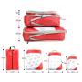 New Fashion Lightweight Compressible Folding Travel Luggage Organizer Bags 4 Pcs Packing Cubes Travel Bag Set