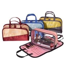 Simple Portable Storage Makeup Bag Women Large-capacity Travel Multi-functional Wash Cosmetic Bag