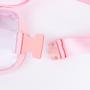Summer Travel Sport Women Men Black Pink White Transparent PVC Waterproof Waist Belt Bag Small Fanny Pack Clear Stadium Bum Bag