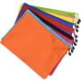 Gelory Multicolor Waterproof Zipper File Bags Football Pattern Office Document Bags Custom Logo Students Files Pencil Bag