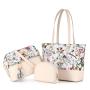 LOVEVOOK Factory OEM/ODM Women Fashion Synthetic Leather Tote Purses Shoulder Bag Top Handle Satchel Purse and Handbags set