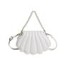 2024 Bag for Women Fashion Female Summer Shoulder Bag Popular Pearl Handbag Chain Crossbody Shell Bag