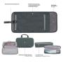 Men Women Detachable Makeup Cosmetic Bag Hanging Hook Organizer Bag Travel Toiletry Bag