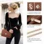 Hot Sales Christmas gift LOVEVOOK Women Hand Bags Pu Leather Crossbody Shoulder chain purses custom Logo Tote Handbags For Women