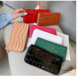 2024 Women's Elegant Purse New Fashion Woman Glossy Zipper Handbag Mini Easy Carry Ladies Handbags