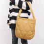 CHANGRONG Custom Personalized Quilted Puffy Shopping Tote Bag Women's Handbag