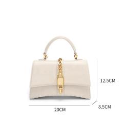 Custom Logo Luxury Styles Ladies Handbags New Smooth High Quality Pu Leather Womens Shoulder Bags Purse Small Womens Handbags