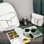 New trendy models of women's backpack 2024 women's fashion simple casual backpack wholesale set