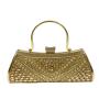 Wholesale Bridal Wedding Elegant Rhinestone Clutch Bag Handbag Banquet Gold Evening Bags For Woman