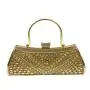 Wholesale Bridal Wedding Elegant Rhinestone Clutch Bag Handbag Banquet Gold Evening Bags For Woman