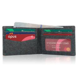 Manufacturer wholesale cork leather wallet rfid blocking men bifold wallet cork leather wallet