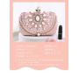 Hand-made Delicacy Pearl Embroidery Wedding Shiny Clutch High Class Purse Beaded Evening bags