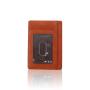 Business leather id card holder wallet rfid blocking ultra slim leather card holder wallet for men
