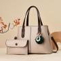 New Wholesale Luxury Leather Brand Designer Young Ladies Handbags High Quilted Trendy PU Leather Women's Tote Bags