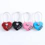 ZR412 Mini Love Lock Wholesale Wire Rope Password Lock Red Book Bag Case Metal Burglar Prevention