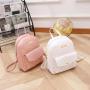 Hot sale backpack bag women large capacity  pu leather backpacks woman wholesale cheap student schoolbag shoulder bag