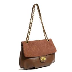 Fashion Cross Body Hand Bags for Women Shopping Purses 2024 Designer Ladies Handbags and Chain Shoulder Bag with Velvet Cover PU