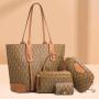 Fashion Women Tote Bag Trendy Single Shoulder bags Diagonal Span Set Bag Large Capacity Four Piece Handbags 4 in 1 Wholesale