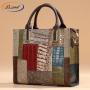 2024 New Fashion Bolsos Bag Fashion Portable Customs Handbag Crossbody Bag Genuine Leather Ladies Handbags Women Bag